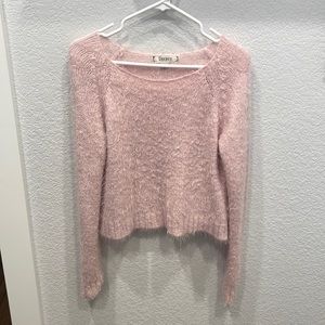Decree Cropped Sweater -M
